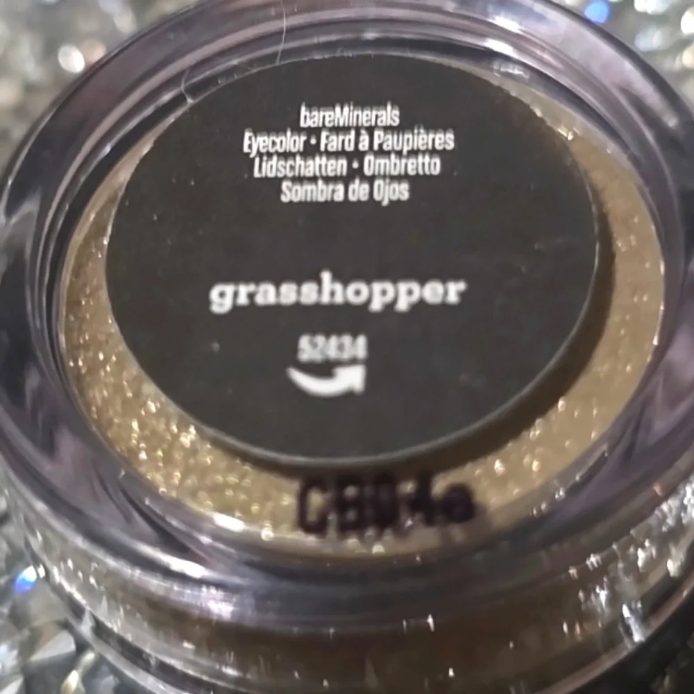 ❇️🧚‍♀️GRASSHOPPER BareMineral MINI RARE Glimmer Eyecolor NWT